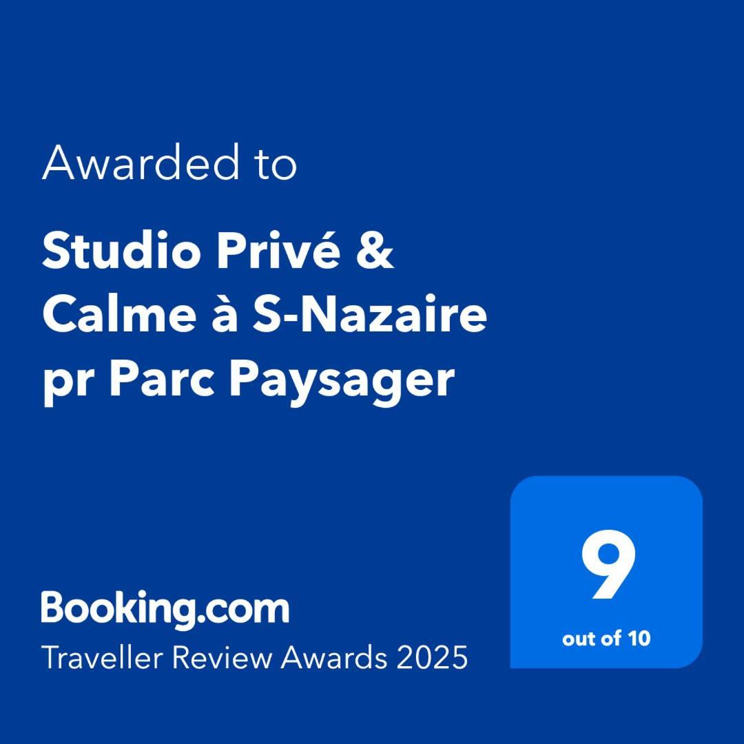 Studio Prive & Calme A S-Nazaire Pr Parc Paysager Saint-Nazaire  Extérieur photo